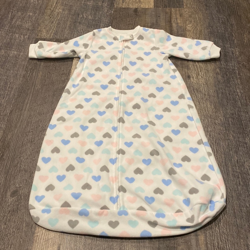 Carters Fleece Heart Sleep Sack - M